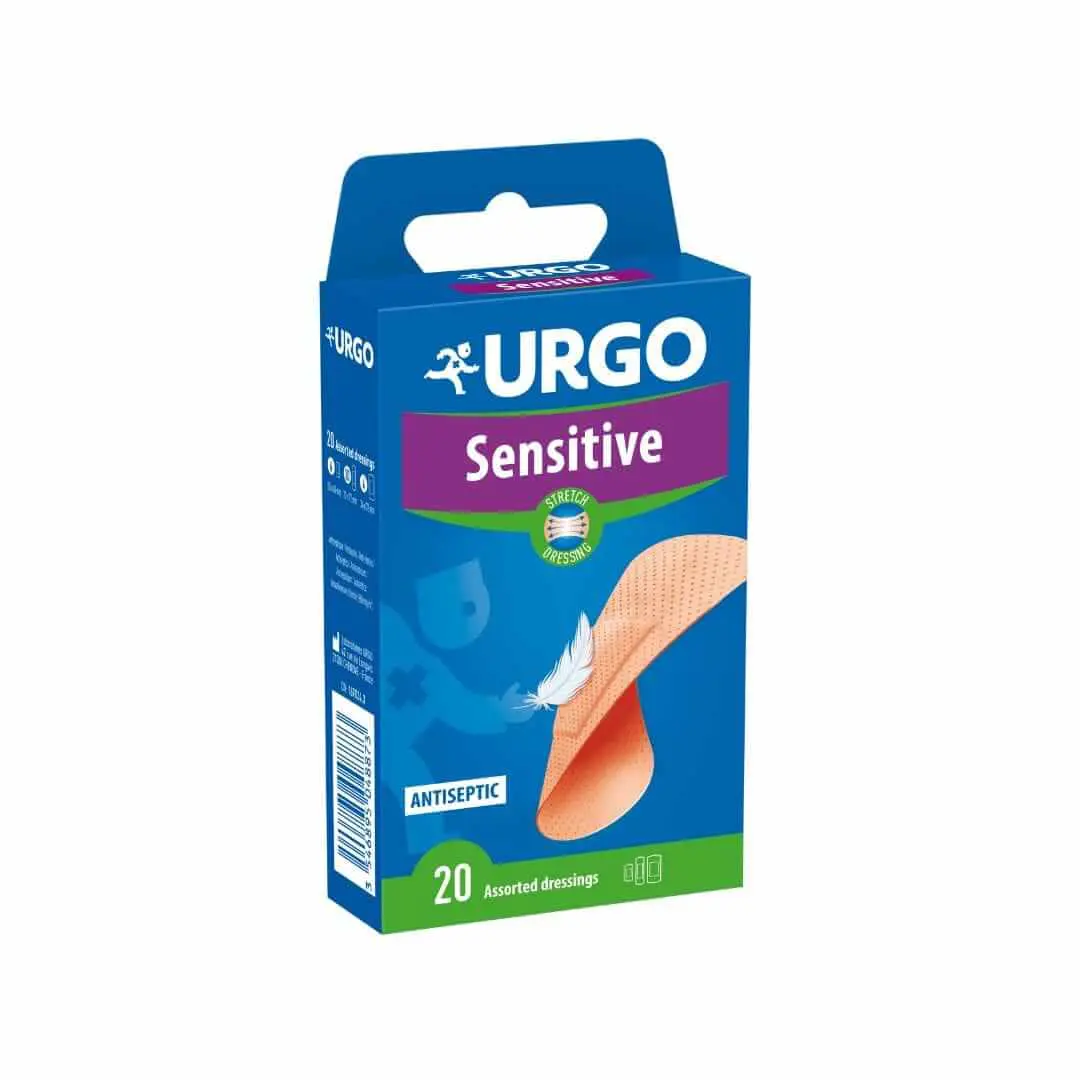 urgo-sensitive-extensible-boite-de-20 URGO SENSITIVE (EXTENSIBLE) BOITE DE 20 – Image 1