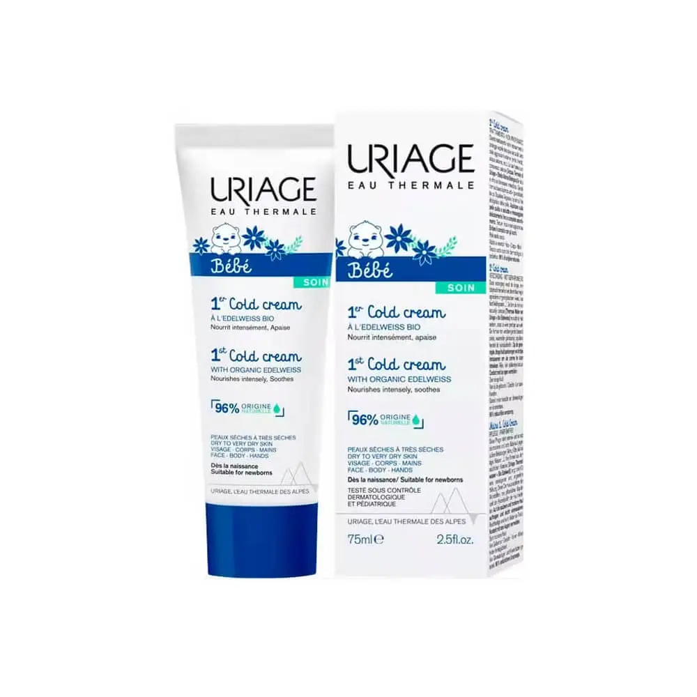 uriage-bebe-1-er-cold-cream-75-ml URIAGE BEBE 1ER COLD CREME 75ML – Image 1