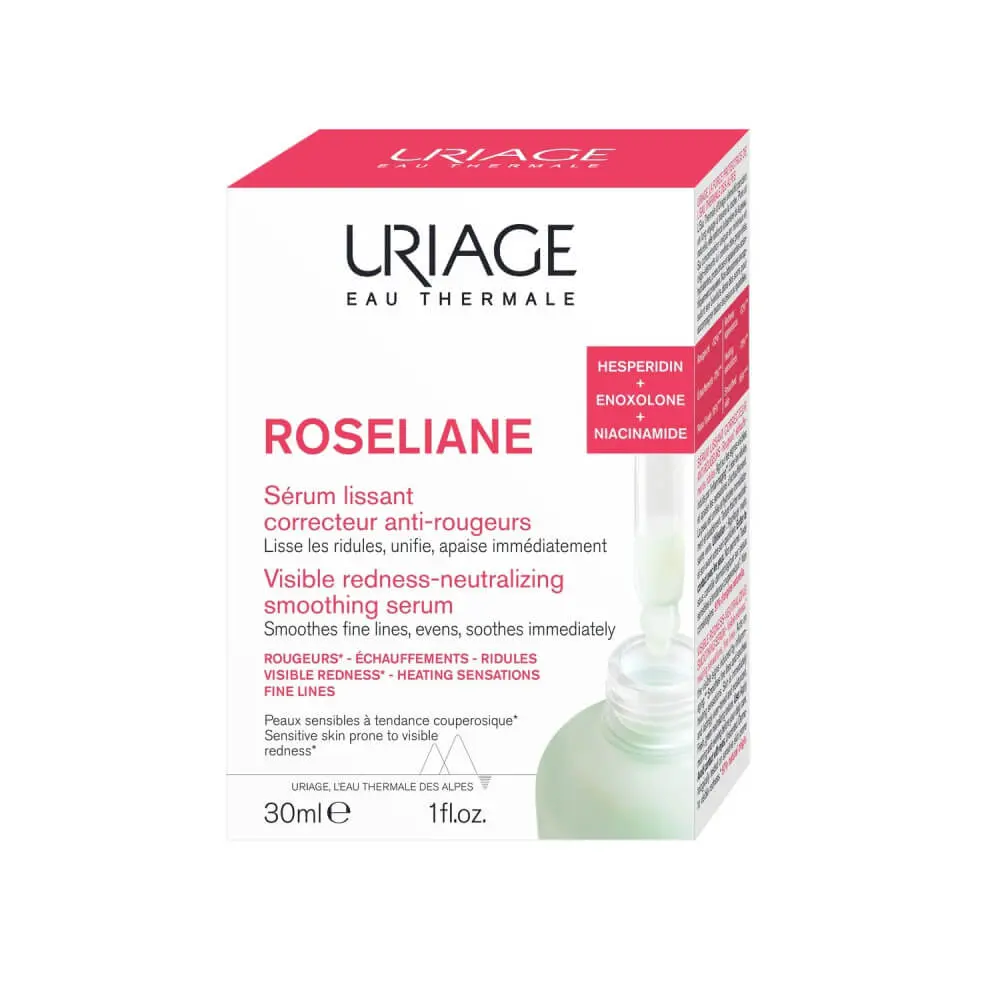 uriage-roseliane-serum-lissant-correcteur-anti-rougeurs-30ml Uriage Roseliane Sérum Lissant Correcteur Anti Rougeurs 30Ml – Image 1