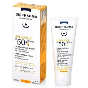 ISISPHARMA UVEBLOCK CREME MINERAL TIENTE 50+ 40ML