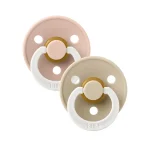 Bibs Set de 2 sucettes nuit Blush glow/ vanilla glow 6-18 mois