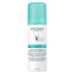 Vichy Déodorant Spray Anti-Transpirant Anti-Traces Jaunes & Blanches 48h Aérosol – 125ml