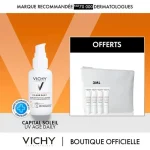 VICHY CAPITAL SOLEIL UV AGE DAILY SPF 50 FLUIDE ANTI PHOTOVIEILLISSEMENT 40 ML – Image 2
