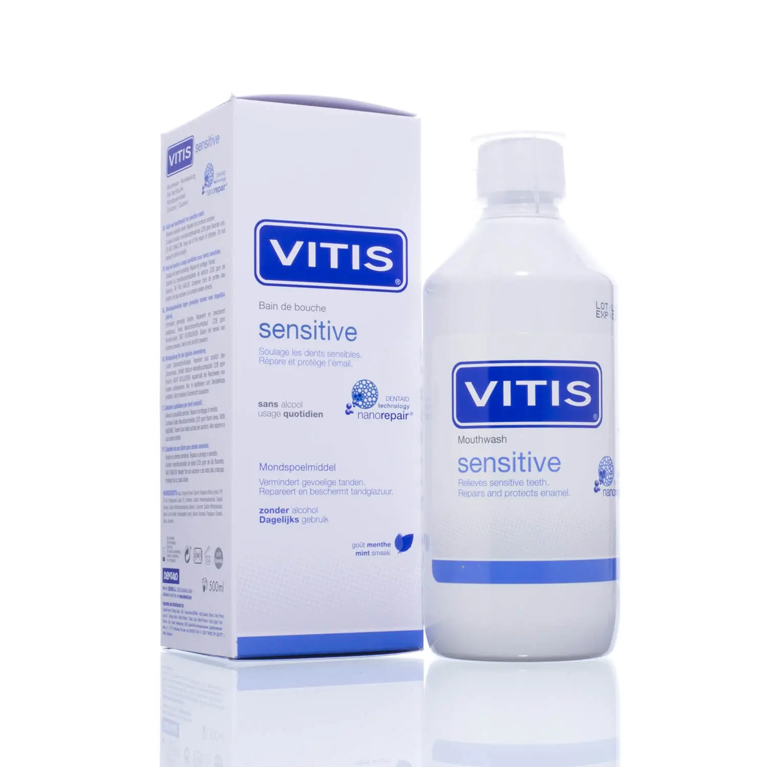 vitis-11 VITIS SENSITIVE BAIN DE BOUCHE 500 ML – Image 1