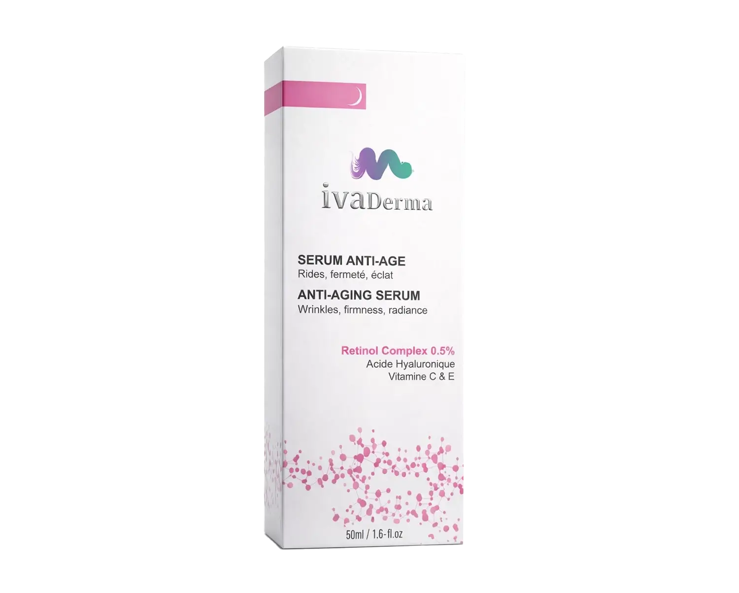 product-20.webp Ivaderma serum Anti-Âge au Rétinol 0,5 % – Rides, Fermeté & Éclat 50 ml – Image 1