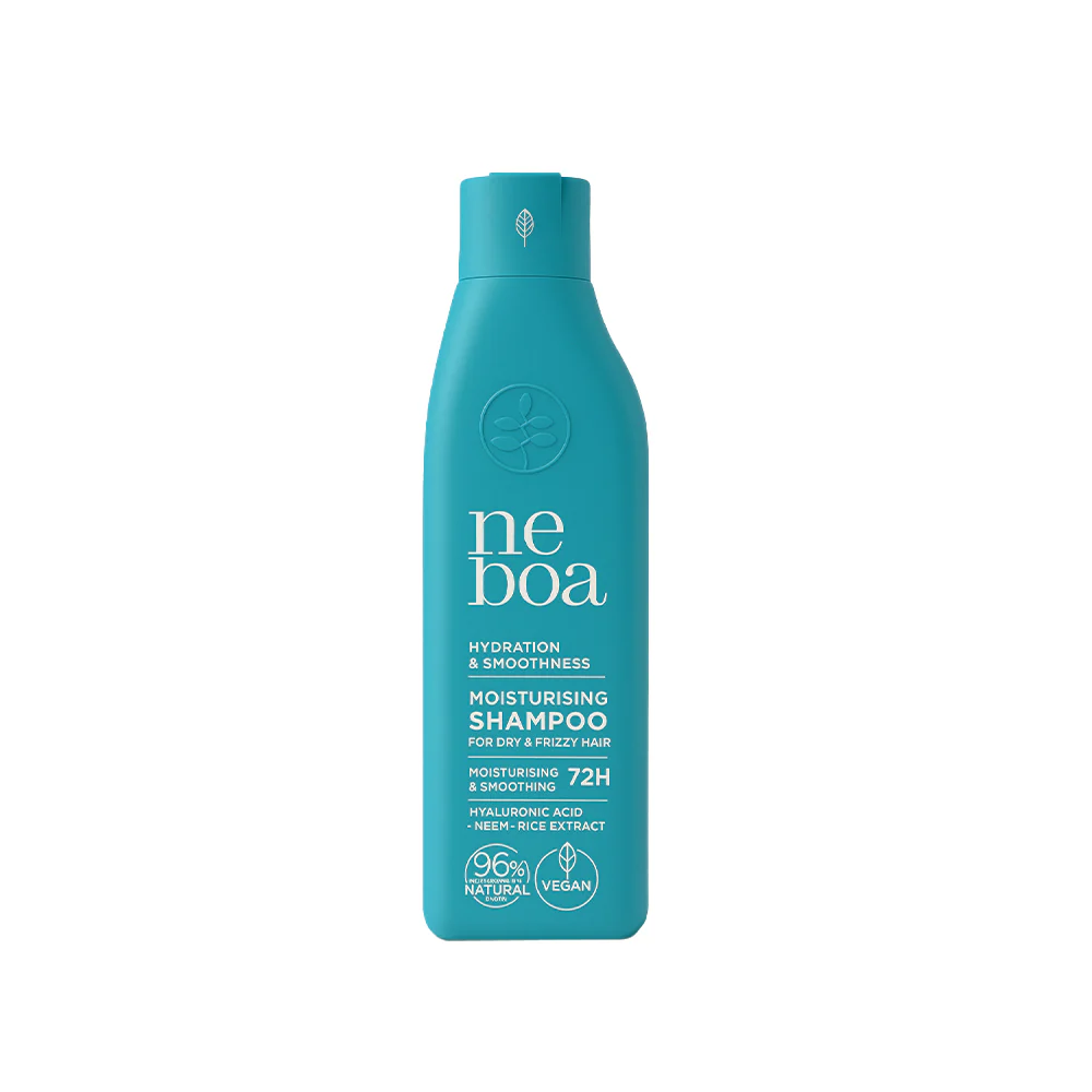 Moisturising_Shampoo_Idratante_e_Levigante_5901812127785_Neboa NEBOA HYDRATION ET SMOOTHING SHAMPOO 300ML – Image 1