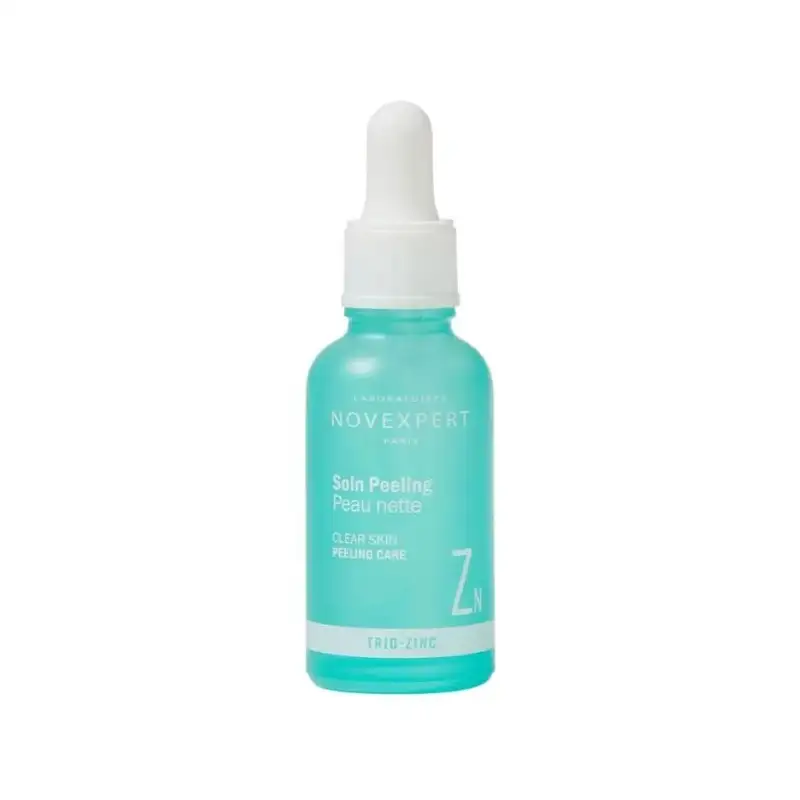 novexpert-soin-peeling-peau-nette-30ml NOVEXPERT TRIO-ZINC SOIN PEELING PEAU NETTE Peaux normales à grasses, 30ml – Image 1