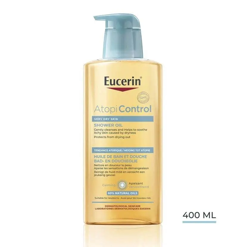 7a283c3865fe4bc39779056e5b6e5182-screen-Nova-para-prix-Maroc Eucerin AtopiControl Huile Bain et Douche 400ml – Image 1