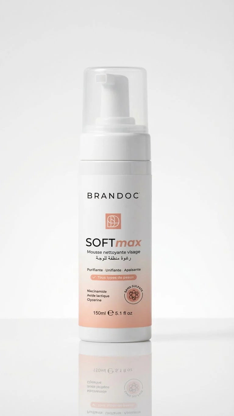 Image_202601020116 BRANDOC SOFTmax – Mousse Purifiante du Visage Sans Sulfates – Image 1