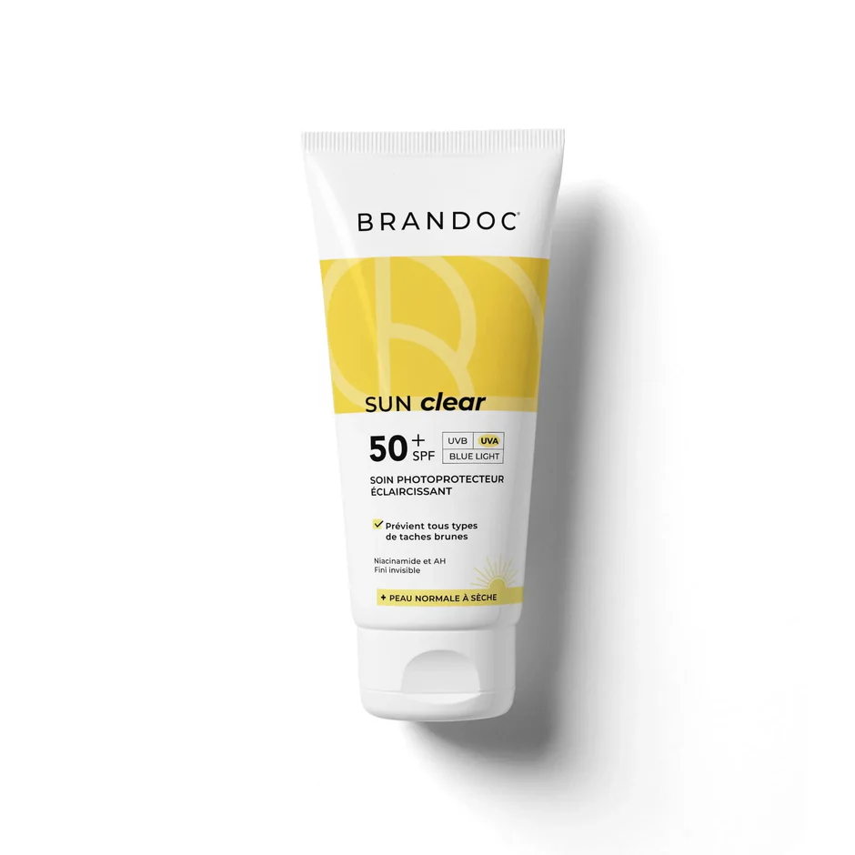 brandoc-sun-clear-50-peau-normale-a-seche_jpg Brandoc SUN Clear 50+ Peau Normale à Sèche – Image 1