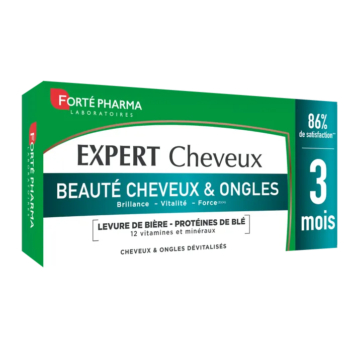 forte-pharma-3700221313459-expert-cheveux-triple-action-boticinal Forté Pharma Expert Cheveux 84 Comprimés – Image 1