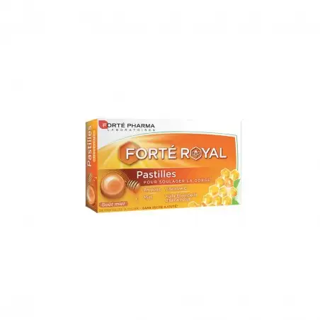 forte-pharma-forte-royal-pastilles-gorge Forté Pharma Pastilles Royales Goût Miel 24 Pastilles à Sucer – Image 1