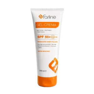 Farline Gel-Crème Solaire SPF 50+ Très Haute Protection UVA/UVB – Résistant à l’Eau – 200 ml