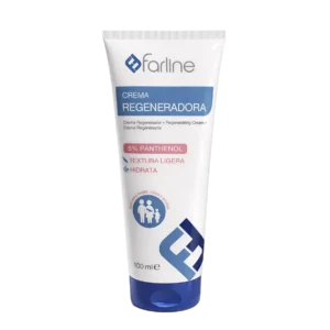 Farline Crème Régénératrice 5% Panthénol – Crème Hydratante et Réparatrice Peaux Sensibles – 100 ml