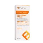Farline Gel-Crème Facial Toque Seco SPF 50+ – Protection Solaire Très Haute Matifiante 50 ml
