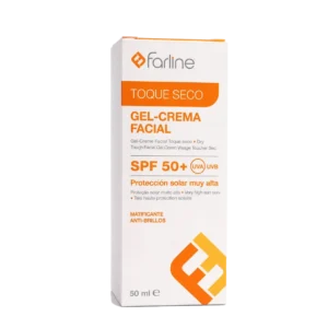 Farline Gel-Crème Facial Toque Seco SPF 50+ – Protection Solaire Très Haute Matifiante 50 ml