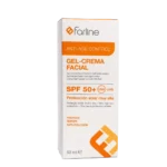 Farline Anti-Age Control Gel-Crème Facial SPF 50+ – Crème Solaire Anti-Âge Visage 50 ml