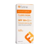 Farline Aqua Fusion Fluide Facial SPF 50+ – Écran Solaire Visage Hydratant Oil-Free 50 ml