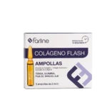 Farline Colágeno Flash Ampollas – Ampoules Collagène Effet Lift & Éclat 5 × 2 ml