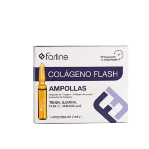 Farline Colágeno Flash Ampollas – Ampoules Collagène Effet Lift & Éclat 5 × 2 ml