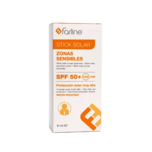 Farline Stick Solaire Zones Sensibles SPF 50+ – Protection Solaire Très Haute 9 ml