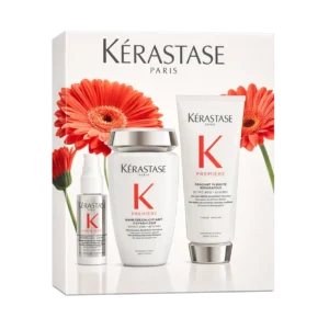 Kérastase Première Coffret Bain Décalcifiant, Fondant Fluidité & Sérum