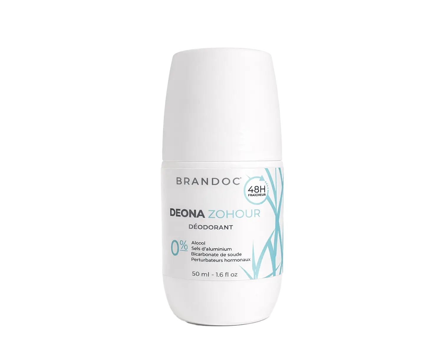 Déodorant Roll-On BRANDOC Deona Zohour 48H Fraîcheur – 50 ml Déodorant Roll-On BRANDOC Deona Zohour 48H Fraîcheur – 50 ml