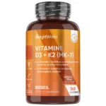 WEIGHTWORLD VEGAN VITAMIN D3+K2 240 COMPRIMES