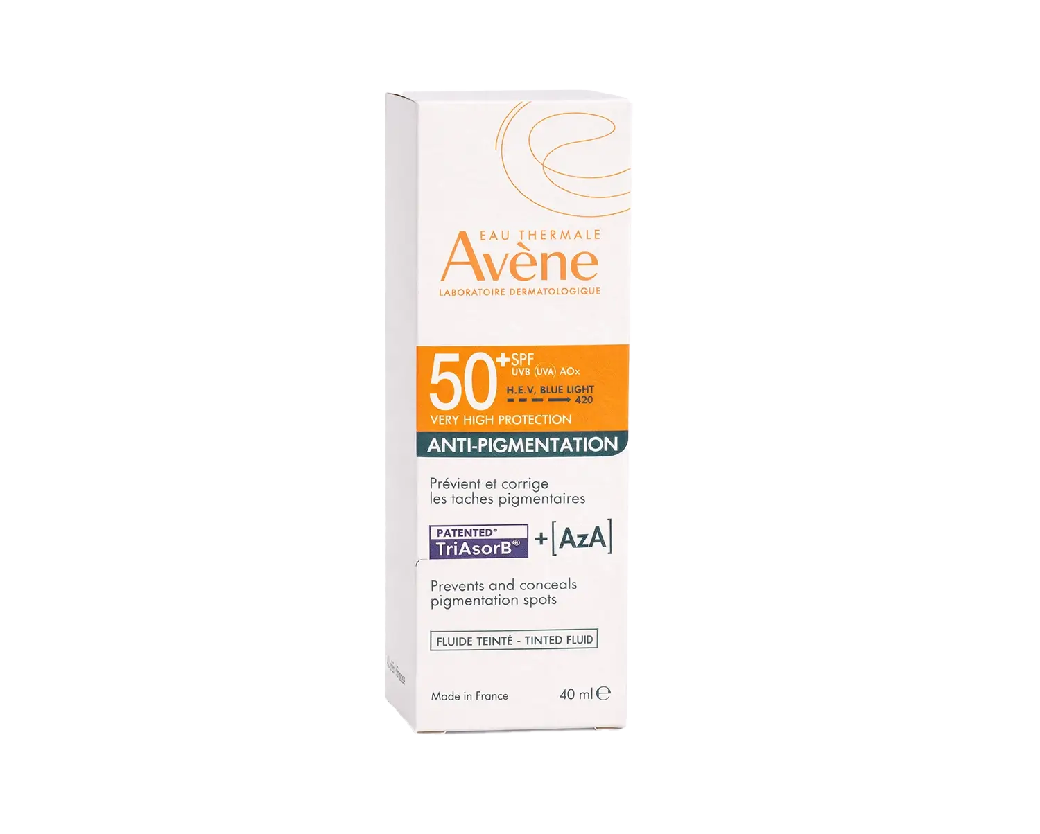 Avène Fluide Teinté SPF 50+ Anti-Pigmentation – Très Haute Protection Visage Avène Fluide Teinté SPF 50+ Anti-Pigmentation – Très Haute Protection Visage