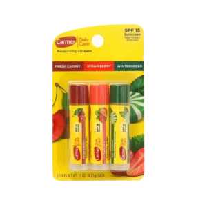 Carmex Daily Care Baume à Lèvres Hydratant SPF15 Trio