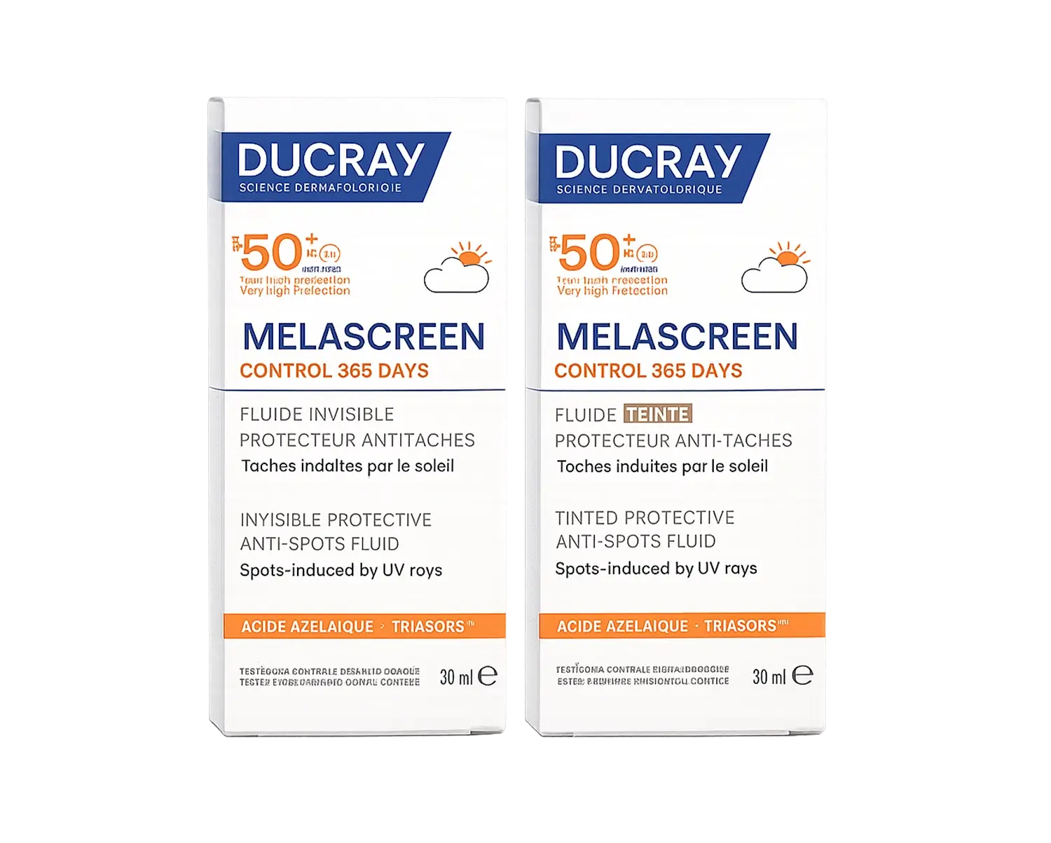 Ducray Melascreen Control SPF50+ Fluide Anti-Taches Invisible & Teinté 30ml Ducray Melascreen Control SPF50+ Fluide Anti-Taches Invisible & Teinté 30ml