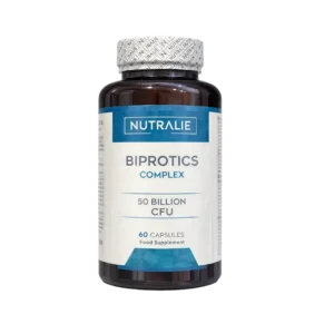 Nutralie BiproTics Complex – Probiotiques 50 Milliards CFU (60 Capsules)