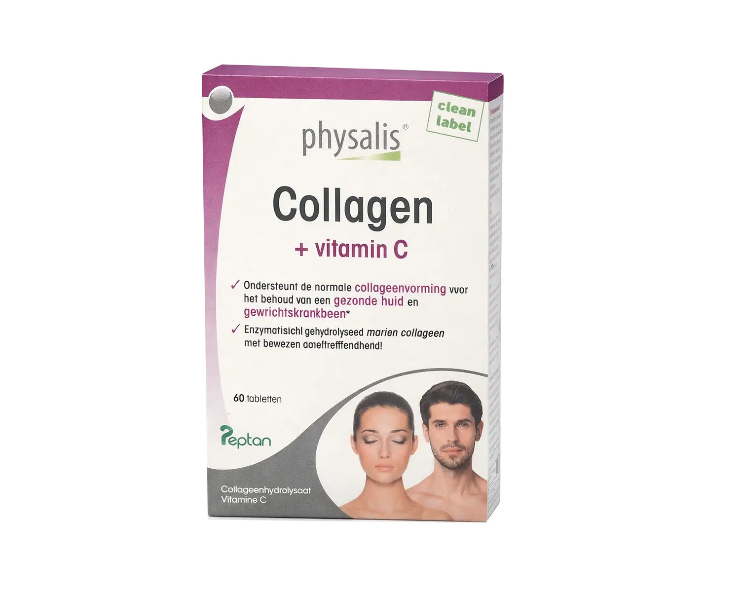Physalis Collagen + Vitamine C – Complément Beauté Peau & Articulations 60 Comprimés Physalis Collagen + Vitamine C – Complément Beauté Peau & Articulations 60 Comprimés