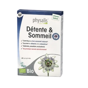 Physalis Détente & Sommeil Bio Relaxation & Sommeil 45 Comprimés