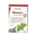 Physalis Memory+ – Complément Alimentaire Mémoire & Concentration 30 Capsules