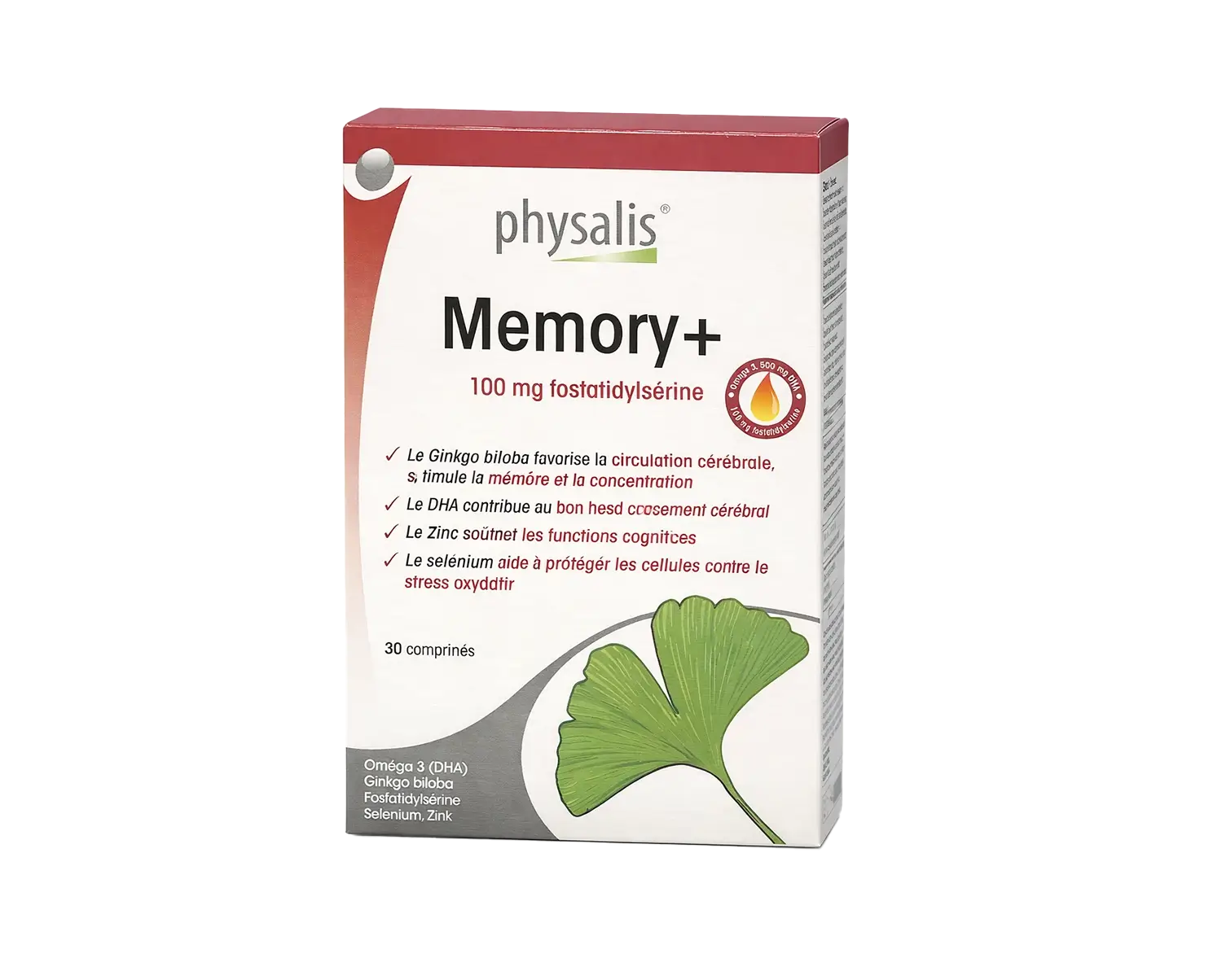 Physalis Memory+ – Complément Alimentaire Mémoire & Concentration 30 Capsules Physalis Memory+ – Complément Alimentaire Mémoire & Concentration 30 Capsules