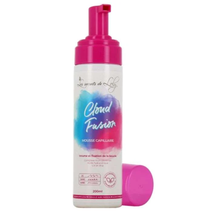 les-secrets-de-loly-cloud-fusion-volume-et-fixation-de-boucles-200-ml LES SECRETS DE LOLY CLOUD FUSION VOLUME ET FIXATION DE BOUCLES 200 ML – Image 1